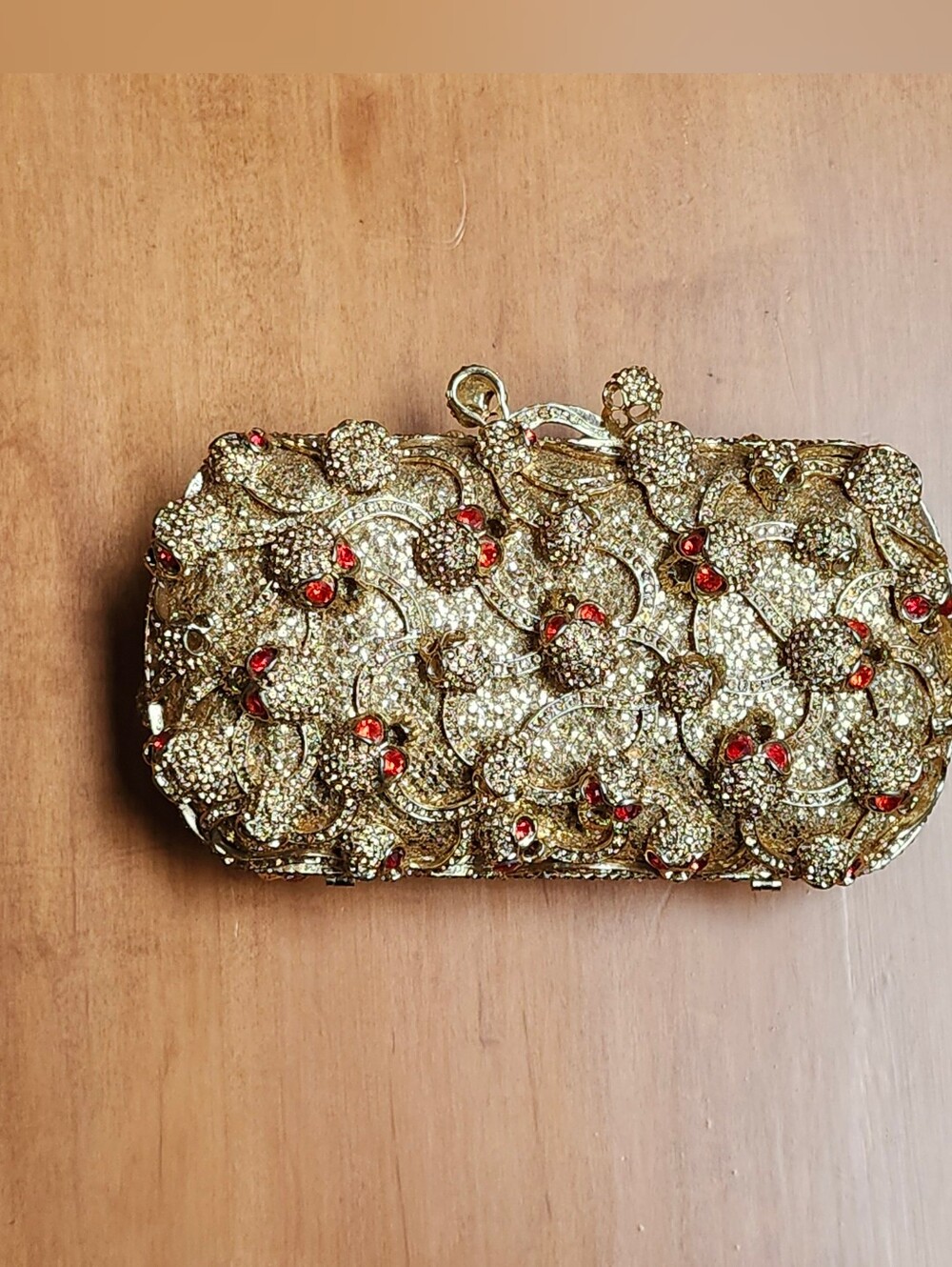 Natasha Couture Tasha Skulls Evening Shoulder Bag Clutch - Picture 2 of 5